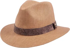American Hat Makers Boxcar Straw Hats for Women & Men – Classic Panama Fedora Hat