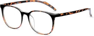 ANRRI Blue Light Blocking Glasses Anti Eye Strain Computer Glasses Filter UV400 Lightweight Frame Eyeglasses for Women Men