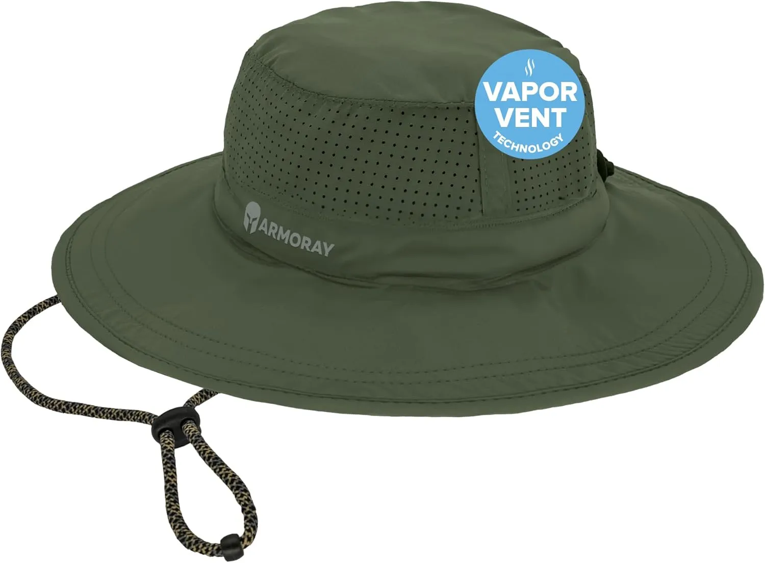 ARMORAY Cooling Boonie Bucket Hat - Wide Brim Adjustable Sun Hats for Men and Women