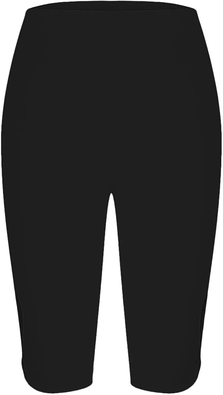 Capri Leggings for Women 2025 Casual Summer Stretch Slimming Workout Yoga Pants Lace-up Leg Leggings Compression Pant