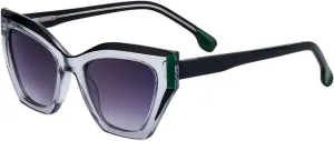 Cat Eye Punk Sunglasses for Women Luxury Classic Vintage Quadrilateral