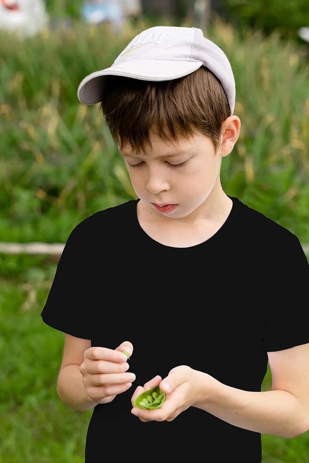Cotton Kids T-Shirts Short Sleeve Summer Crew Neck Basic Tops for Boy & Girl&Toddlers