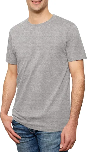 Crewneck 100% Certified Organic Cotton, Soft Shirts for Men