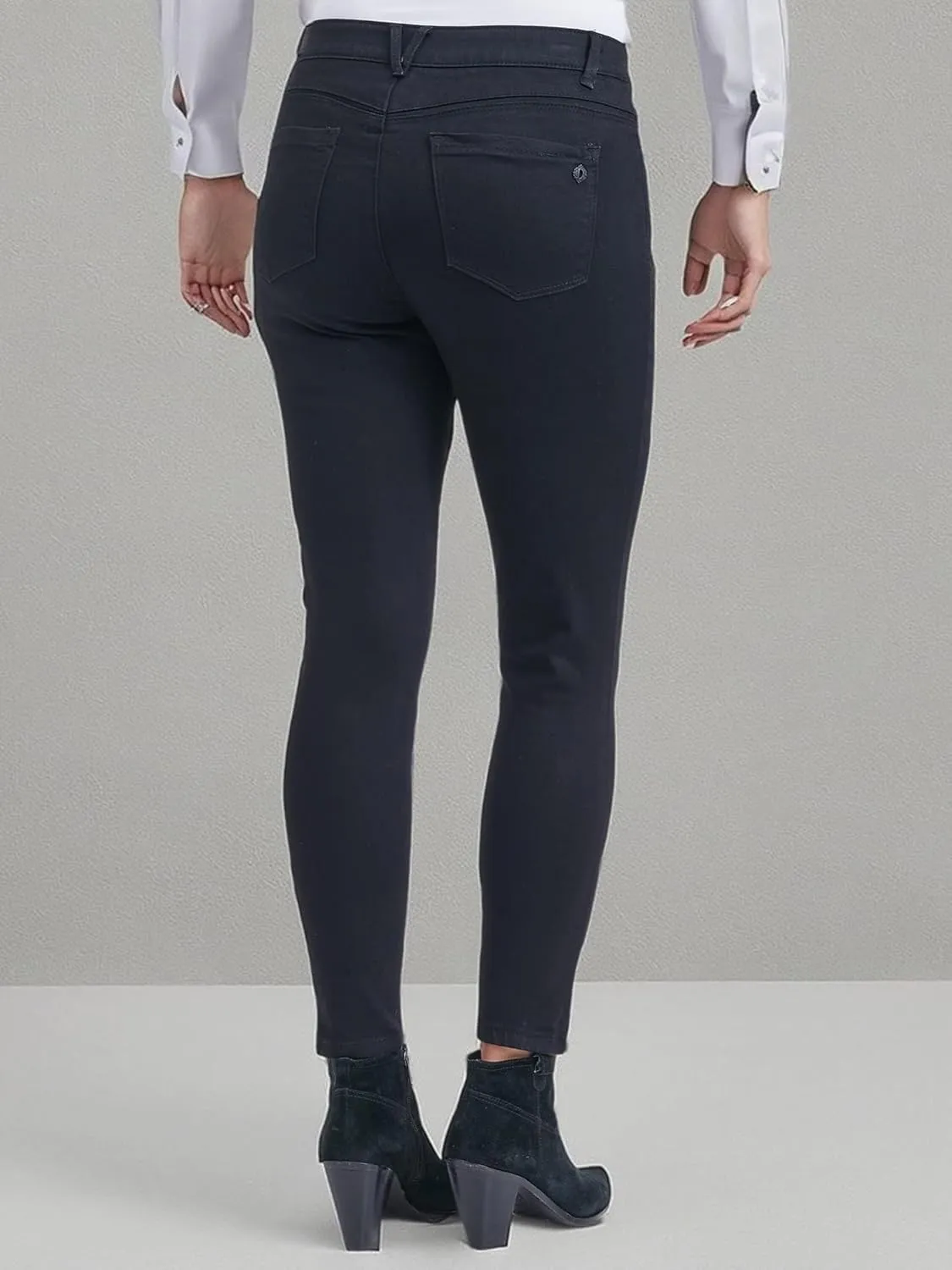 Democracy Women's Petite Ab Solution High Rise Jegging
