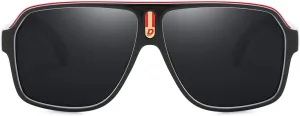 DUBERY Mens Oversized Aviator Sunglasses Classic Large Polarized Lens Shades D103