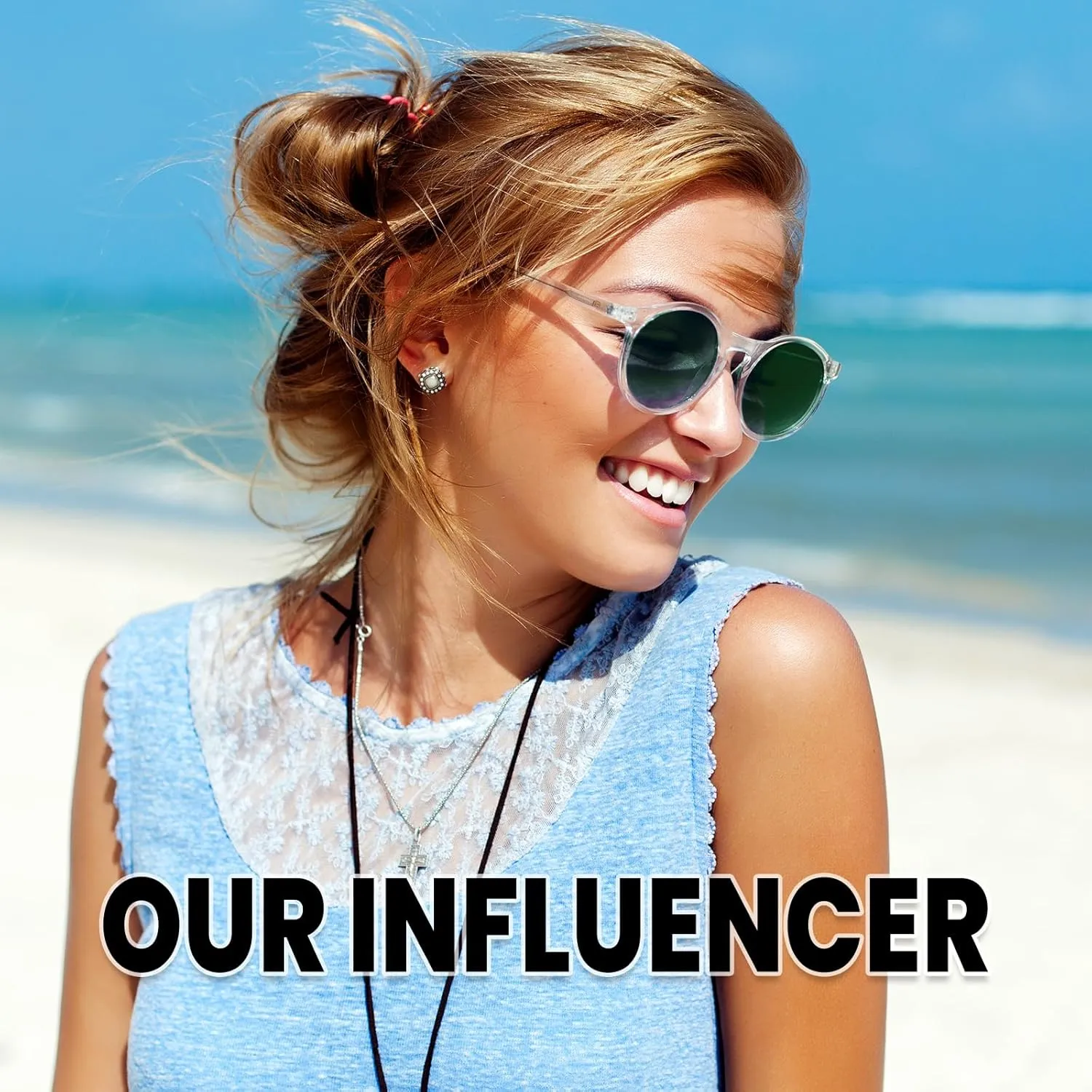 DUCO Polarized Sunglasses for Women Retro Round Women's Sunglasses Classic Vintage UV400 Shades DC1230