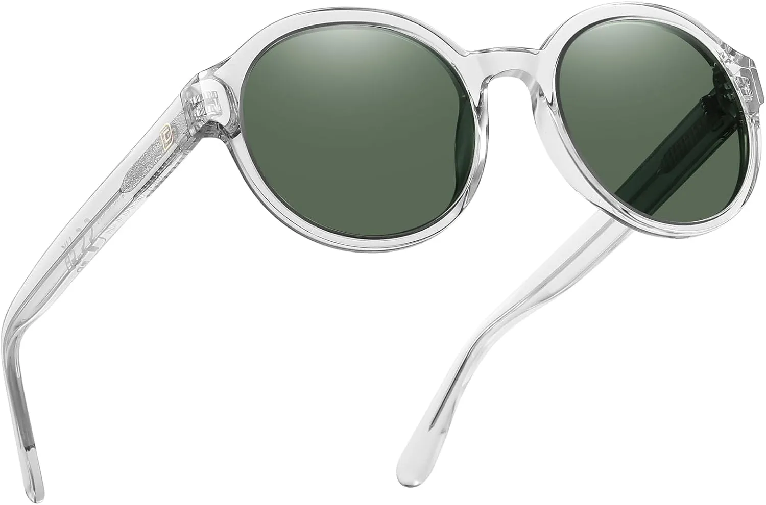 DUCO Polarized Sunglasses for Women Retro Round Women's Sunglasses Classic Vintage UV400 Shades DC1230