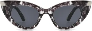 Fashion Cat Eye Sunglasses Women 2024 Luxury Classic Vintage Sun Glasses for Ladies Shades UV400 Trendy Travel Sunglass N47