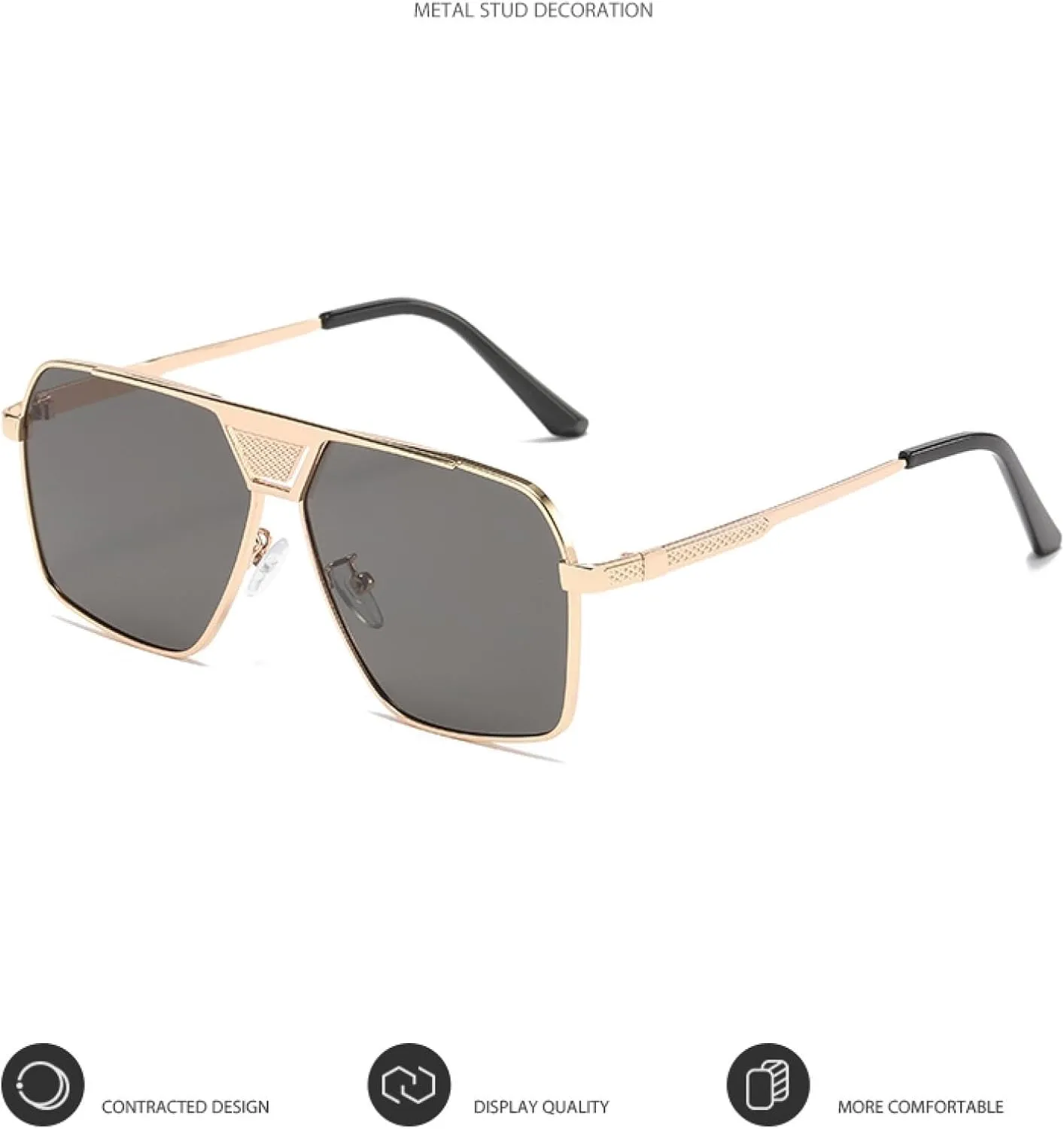Fashion Vintage Sunglasses Men Women Retro Classic Uv400 Eyewear