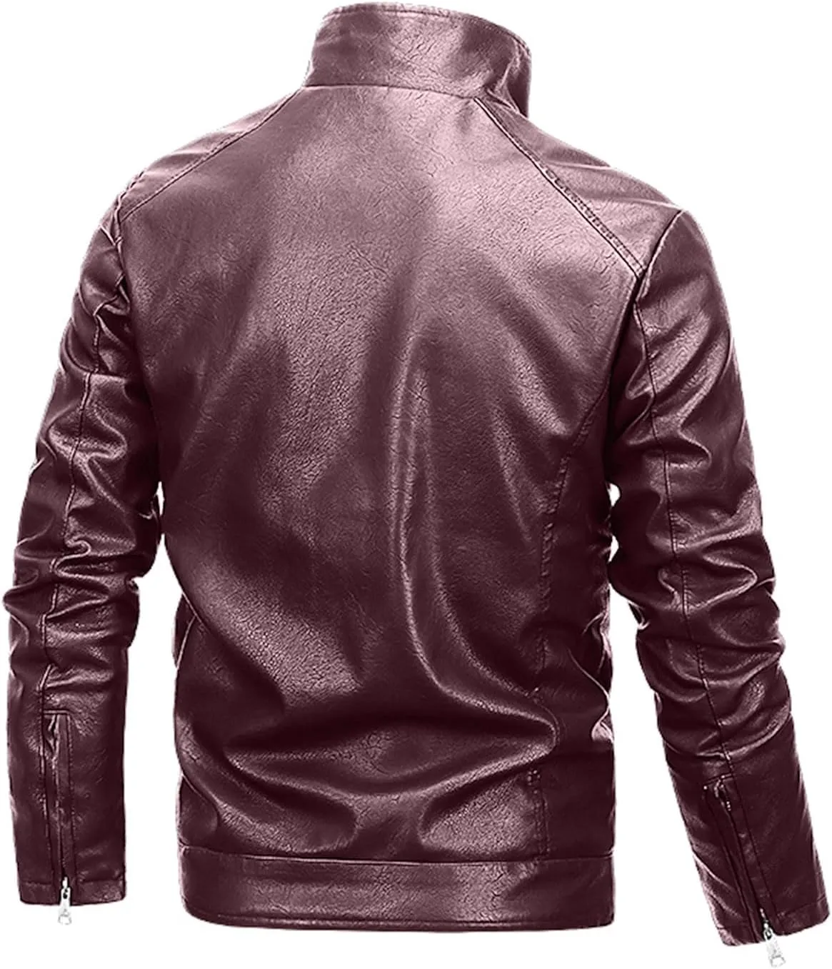 Fleece Jacket Mens Full Zip Lapel Casual Autumn Winter Warm Long Sleeve Pockets Buttons Jackets Coats for Men Big Tall