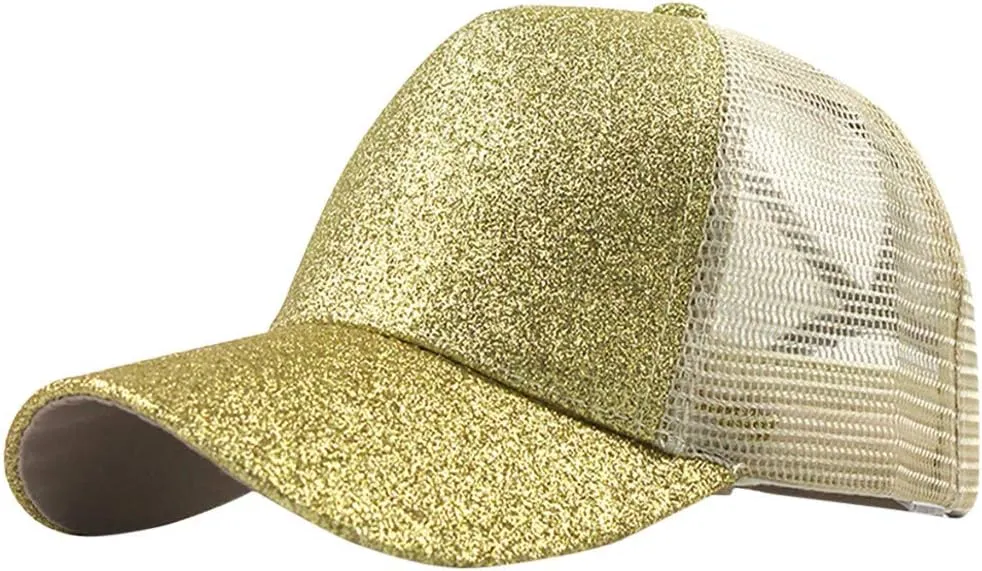 Foldable Straw Sun Hat Sun Visor Hats for Women, Women's UPF 50  Wide Brim Straw Roll Up Ponytail Summer Beach Hat