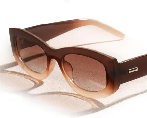 FURTALK Retro Polarized Sunglasses for Women Rectangular Cateye Classic UV400 Protection FT2314