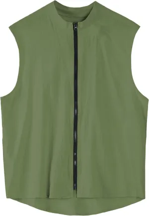 Golf Vest Soft Shell Zip Up Waistcoat Lightweight Summer Casual Sport Workout Vests Outdoor Travel Sleeveless Jackets