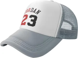 Jordan 23 Mesh Basketball Cap - Unisex Adjustable Sports & Hip Hop Hat