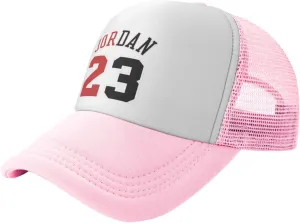 Jordan 23 Mesh Basketball Cap - Unisex Adjustable Sports & Hip Hop Hat