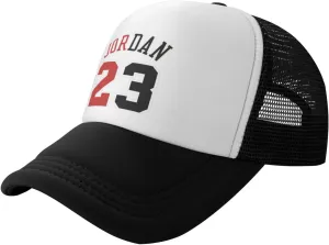 Jordan 23 Mesh Basketball Cap - Unisex Adjustable Sports & Hip Hop Hat