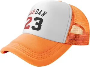 Jordan 23 Mesh Basketball Cap - Unisex Adjustable Sports & Hip Hop Hat