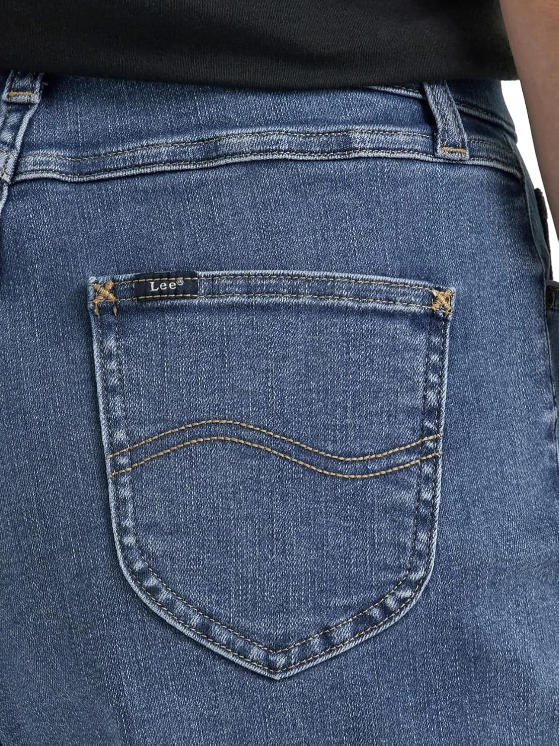 Lee Women's Ultra Lux High Rise Cuffed A-line Denim Short
