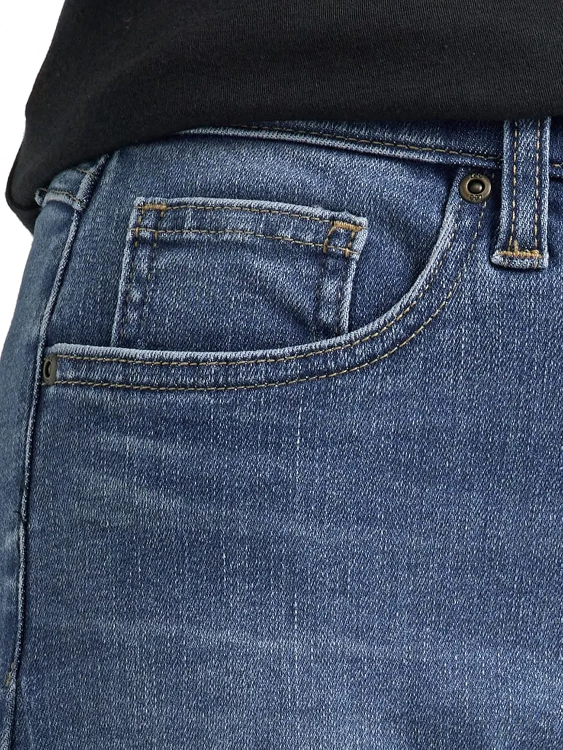 Lee Women's Ultra Lux High Rise Cuffed A-line Denim Short