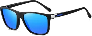 LIXX Polarized Square Sunglasses UV400 Protection Classic Frame Trendy Designer Sun Glasses Men Women