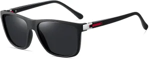 LIXX Polarized Square Sunglasses UV400 Protection Classic Frame Trendy Designer Sun Glasses Men Women