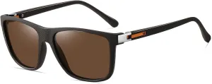 LIXX Polarized Square Sunglasses UV400 Protection Classic Frame Trendy Designer Sun Glasses Men Women