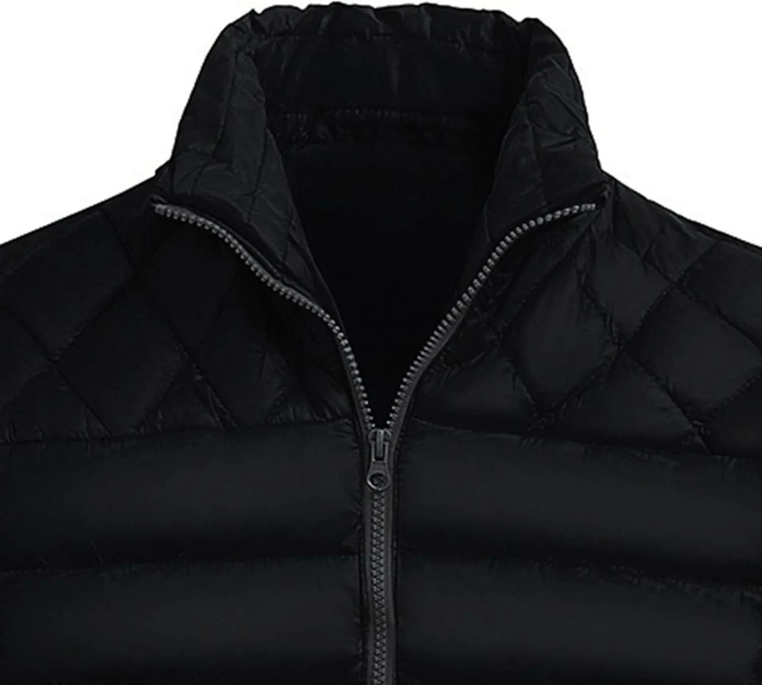 Men'S Down Jackets & Coats Zip Up With Hood Heated Plain Winter Jackets Thick Thermal Windproof Outwear
