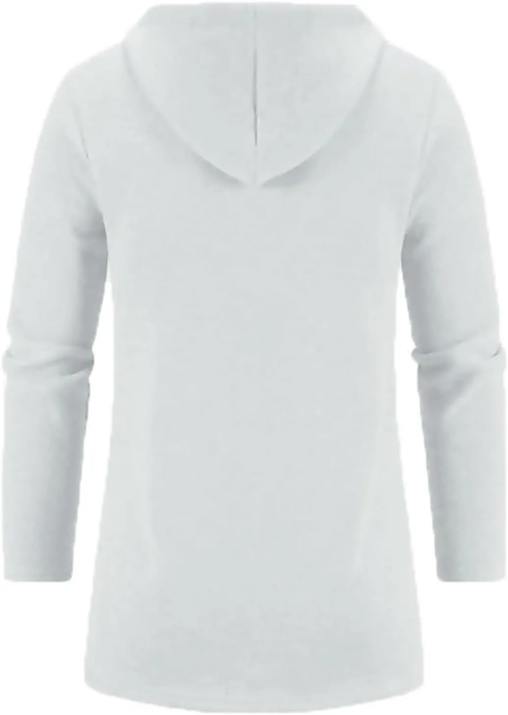 Mens Fleece Hoodie Long Zip Up Knit Cardigan Plus Size Jacket Winter Cardigan Coat Thermal Fashion Drawstring Coat