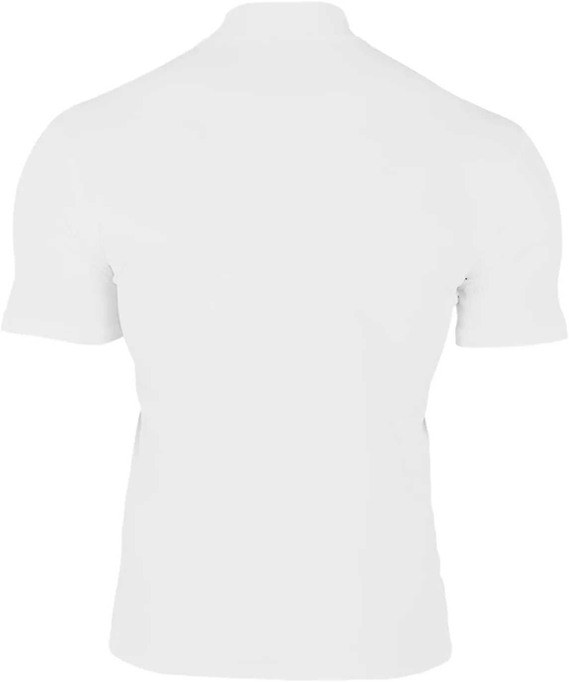 Mens T Shirt Short Sleeve Basic Mock Turtleneck Tshirts Slim Fit Undershirt Pullover Thermal Solid Shirts Tops Men