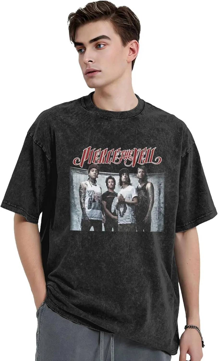 Mens T-Shirts Youth & Adult Short Sleeve Comfortable Shirt Basic Tops Tee