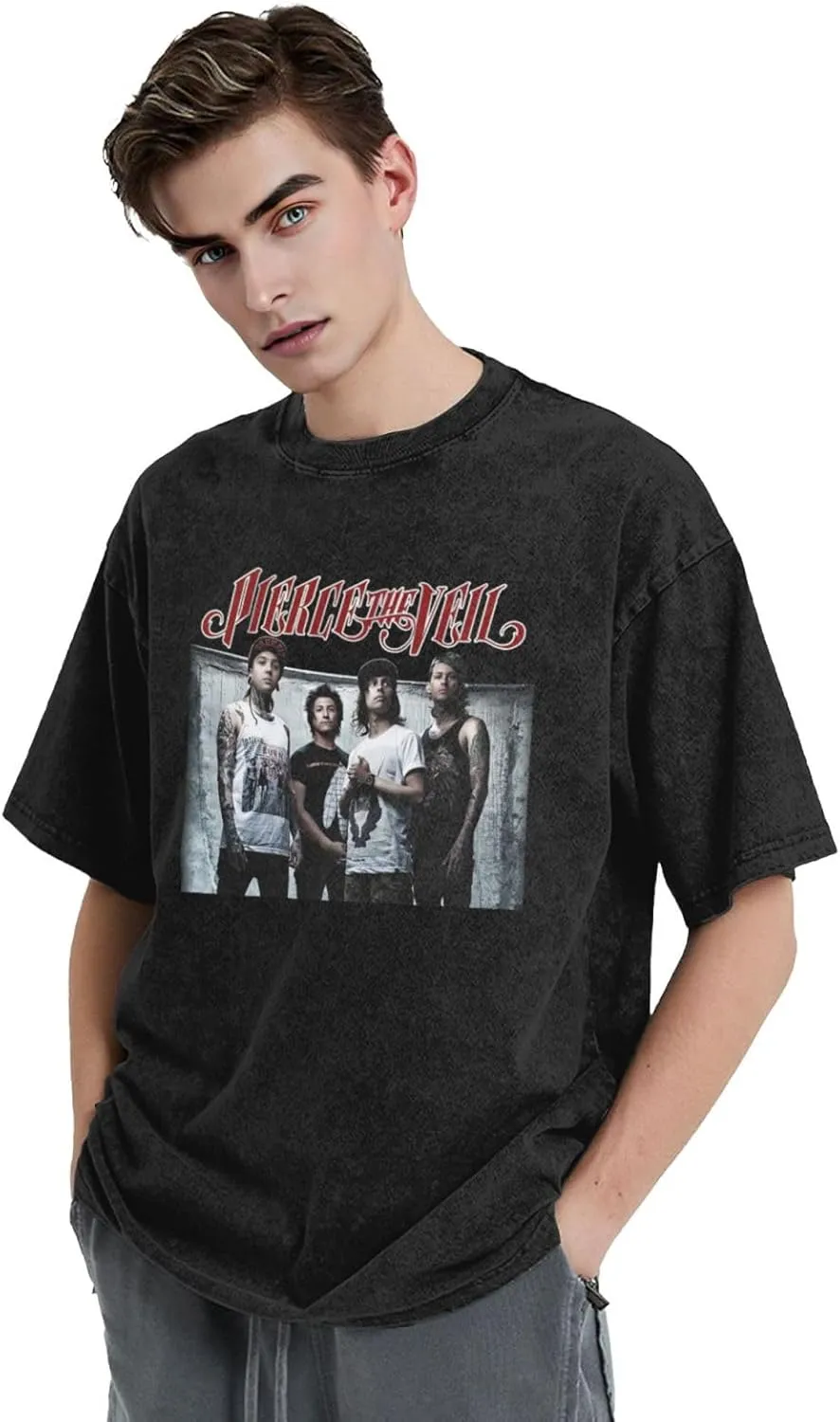 Mens T-Shirts Youth & Adult Short Sleeve Comfortable Shirt Basic Tops Tee