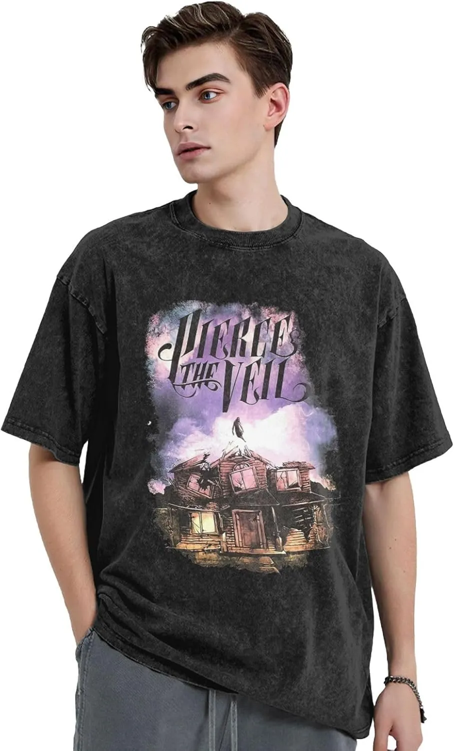 Mens T-Shirts Youth & Adult Short Sleeve Comfortable Shirt Basic Tops Tee