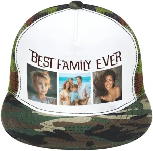 Personalized Cap Customizable Hat Custom Baseball Cap Adjustable Trucker Cap Unisex Style Headwear Adjustable for Men & Women