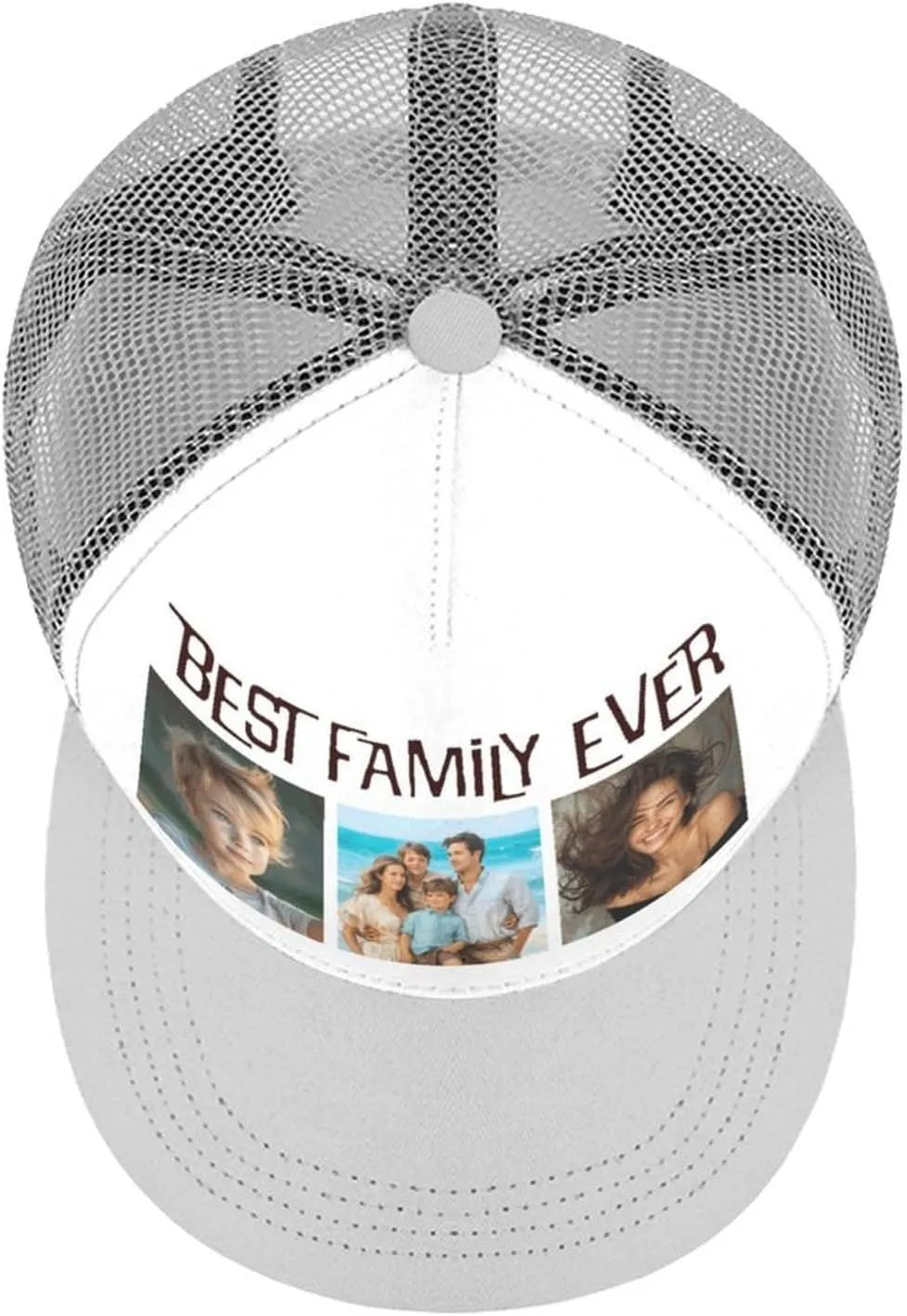 Personalized Cap Customizable Hat Custom Baseball Cap Adjustable Trucker Cap Unisex Style Headwear Adjustable for Men & Women
