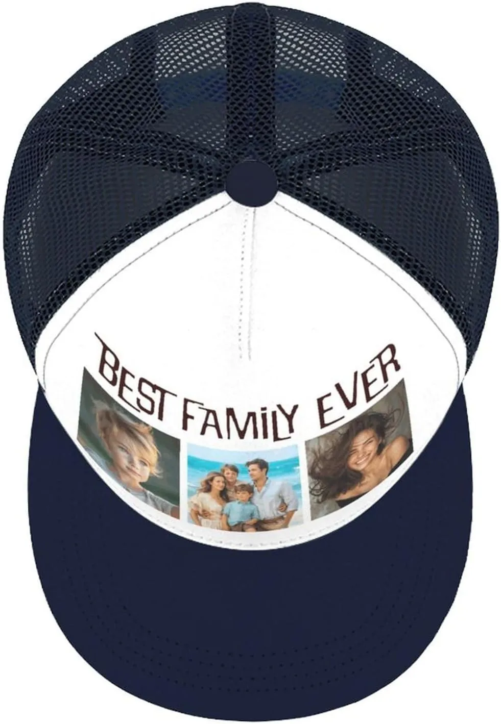 Personalized Cap Customizable Hat Custom Baseball Cap Adjustable Trucker Cap Unisex Style Headwear Adjustable for Men & Women