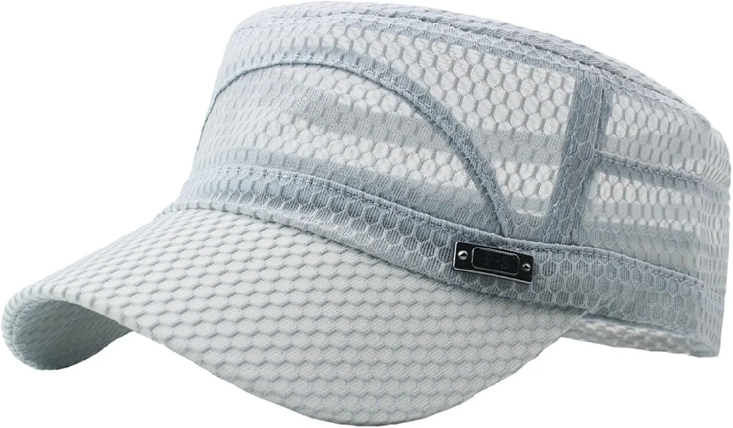 Plain Summer Cadet Cap Soft Mesh Top Hat Adjustable Casual Baseball Caps for Men and Women