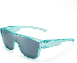 ROCKBROS Polarized Fit Over Glasses Sunglasses 100% UV400 Protection for Men Women,Wrap Around Sunglasses for Driving Cycling