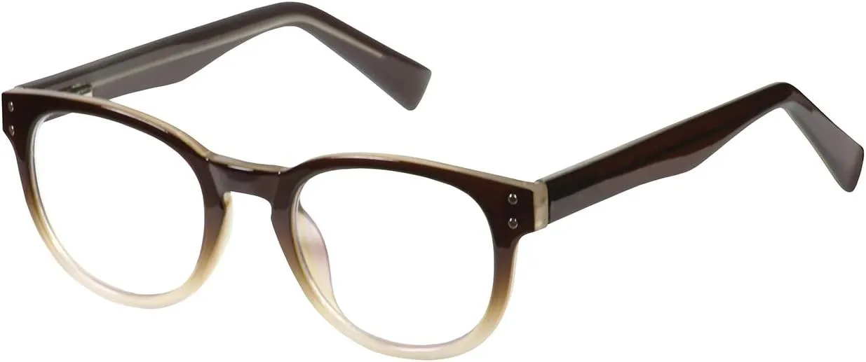 Select-A-Vision VK Couture Fashion Blue Light Eyewear, EVKB04-275-247, Gradient Brown