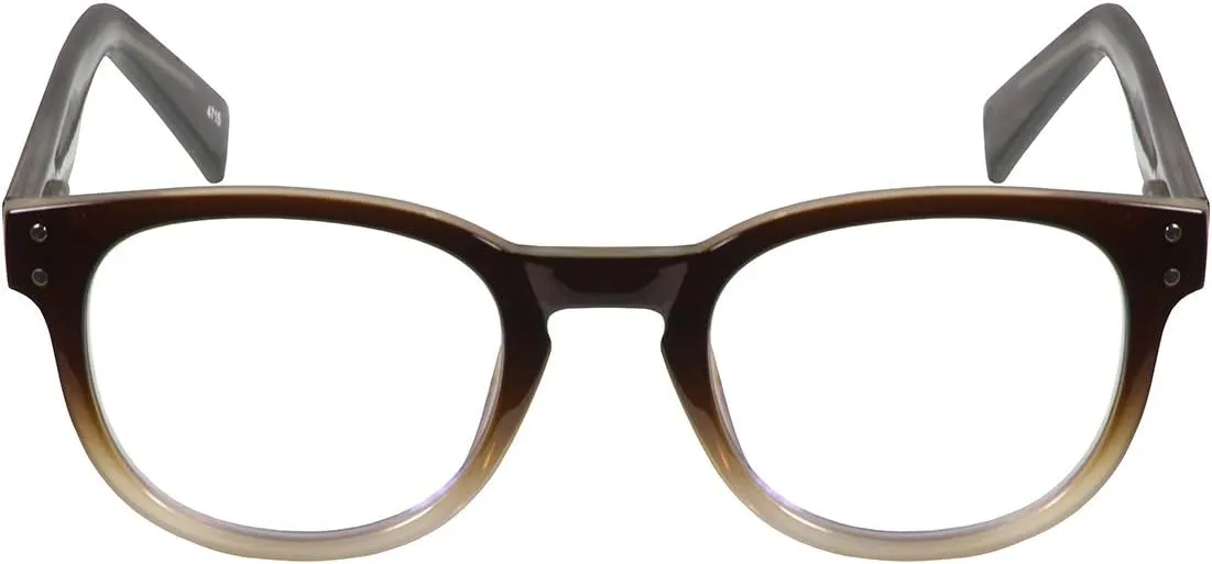 Select-A-Vision VK Couture Fashion Blue Light Eyewear, EVKB04-275-247, Gradient Brown