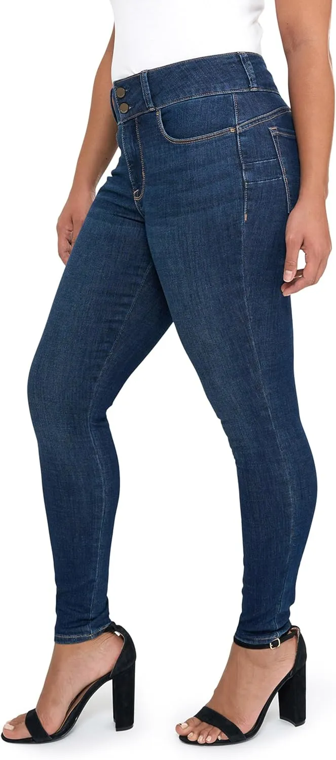Seven7 Women's Misses High Rise Curvy Skinny Jean