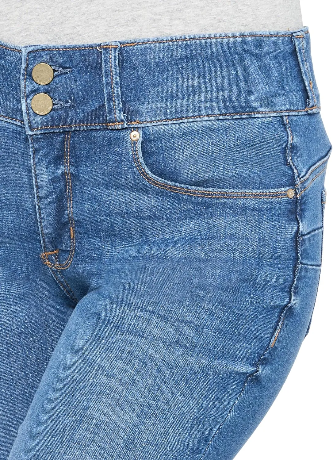 Seven7 Women's Misses High Rise Curvy Skinny Jean
