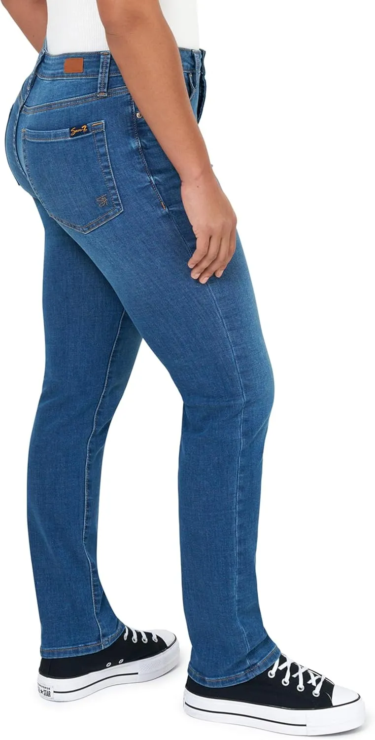 Seven7 Women's Misses High Rise Curvy Skinny Jean