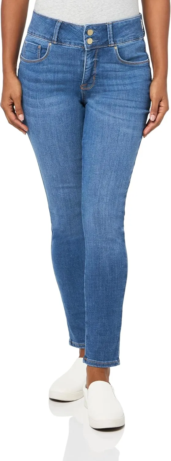 Seven7 Women's Misses High Rise Curvy Skinny Jean