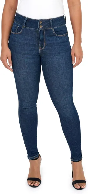 Seven7 Women's Misses High Rise Curvy Skinny Jean