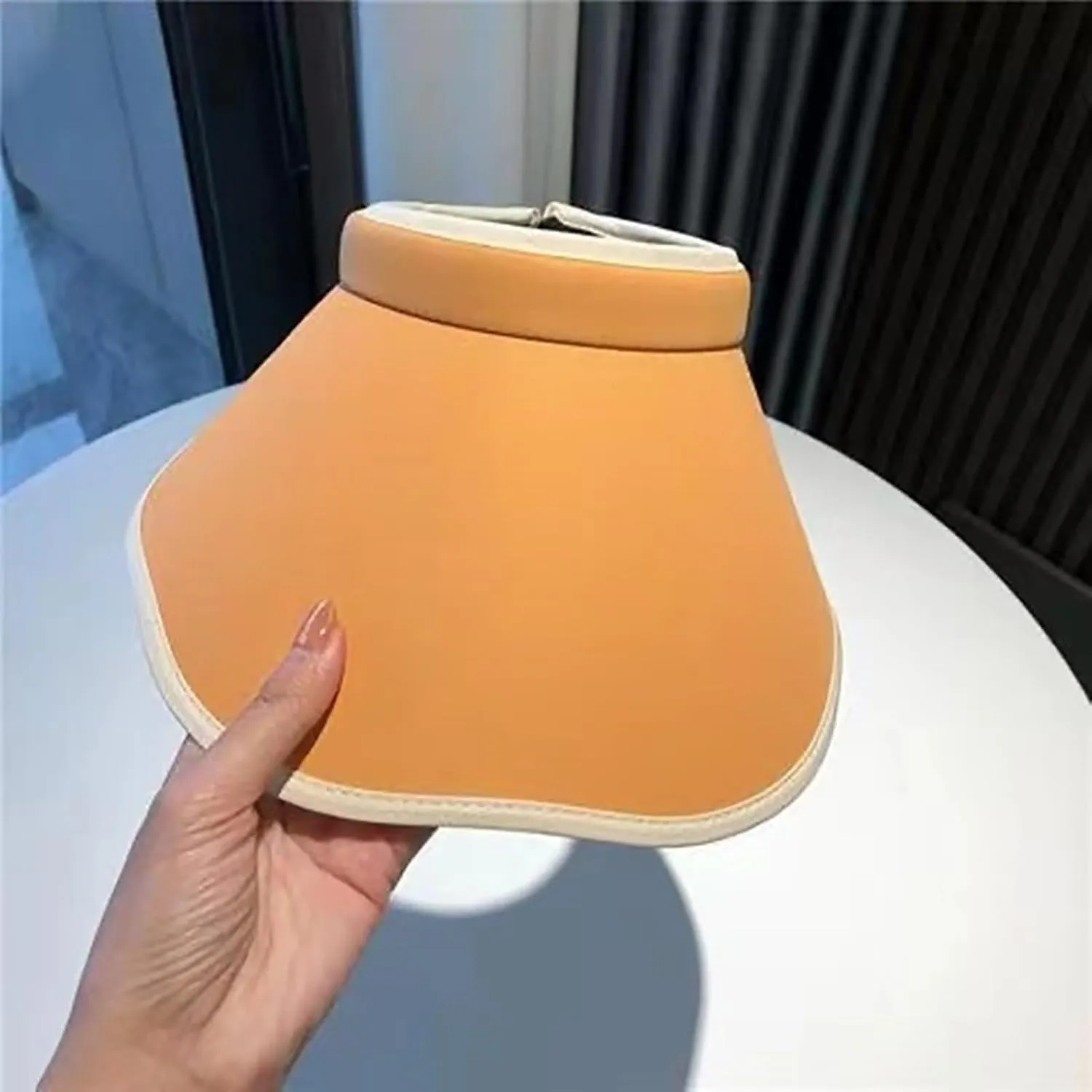 Sport Wear Athletic Visor Large Brim Sun Sports Visor Hat Visor Adjustable Cap for Women Men