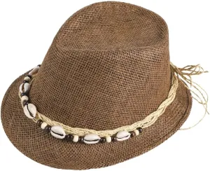 Straw Fedora Hat for Men Women Short Brim Panama Sun Beach Hat Summer Roll Up Cuban Trilby Sun Hat UPF 50 