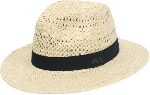 Straw Fedora Panama Hat for Women Men - Summer Beach Sun Hats Wide Brim UV Protection Lightweight