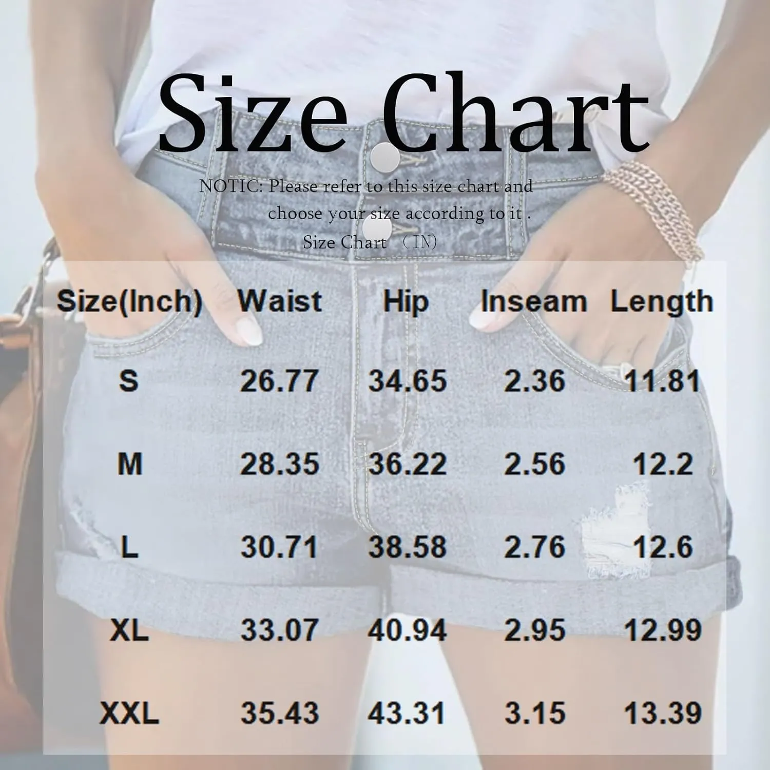Stretch Denim Shorts Women High Waisted Pull On Loose Ripped Jean Shorts Raw Hem Cuffed Wide Leg Jorts with Pockets