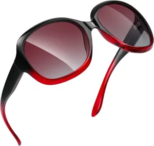 Sunglasses Womens Polarized Oversized Sunglasses for Women Trendy Classic Large Driving Sun Glasses UV400 Protection