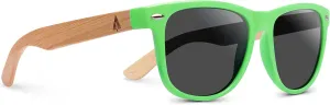 Treehut Wooden Bamboo Sunglasses Temples Classic Retro Square Wood Sunglasses